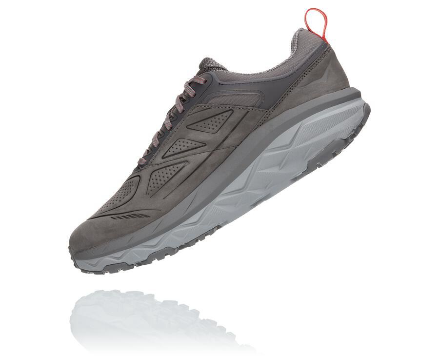 Hoka One One Spor Ayakkabı Erkek Gri - Challenger Kısa Gore-Tex - TN5162709